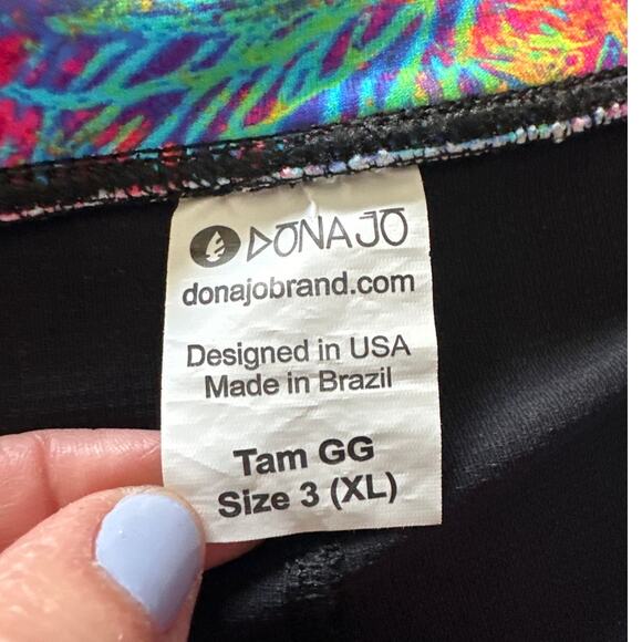 Dona Jo Colorful Tennis Skirt Size 3 (16-20) - Picture 6 of 9